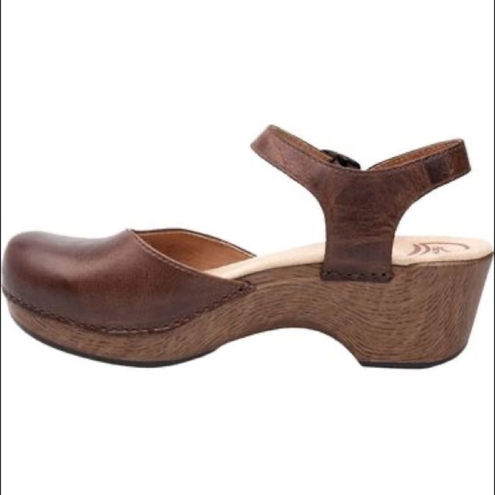Dansko Sam Mary Jane Clogs Sz 39